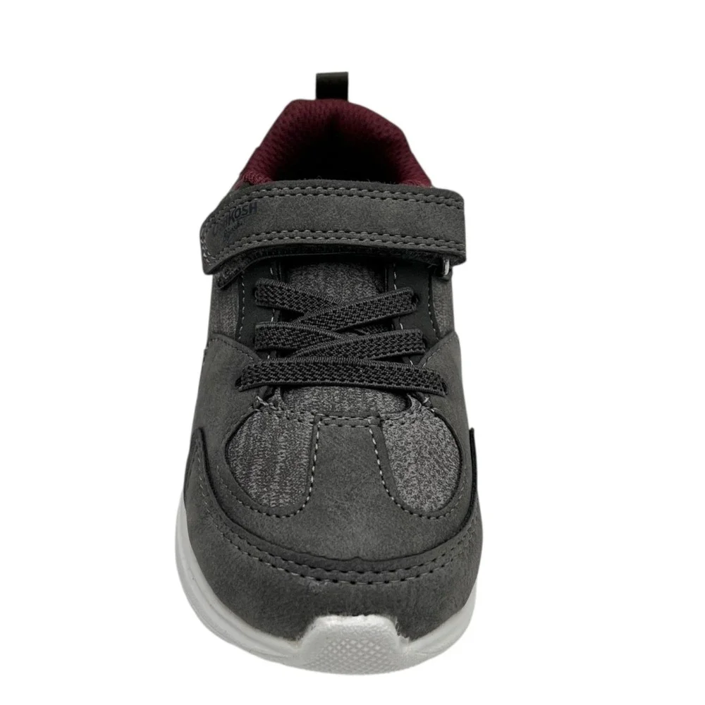 OshKosh Toddler Boys Slip On Casual Sneakers Size 9 Gray‎ Lightweight Flexible